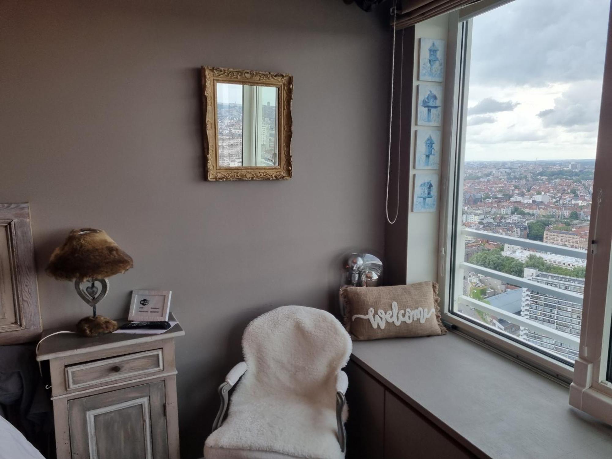 Romantic Room In Brussels Sky Екстериор снимка